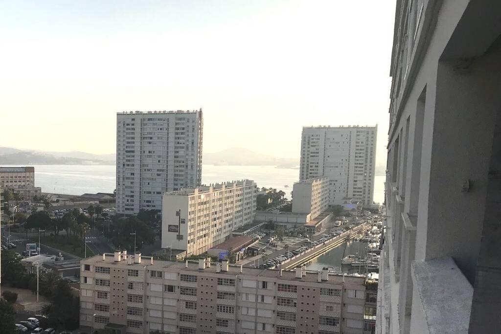 Bel appartement T3 Mourillon à 5 min des Plages - vue mer Toulon Exterior foto